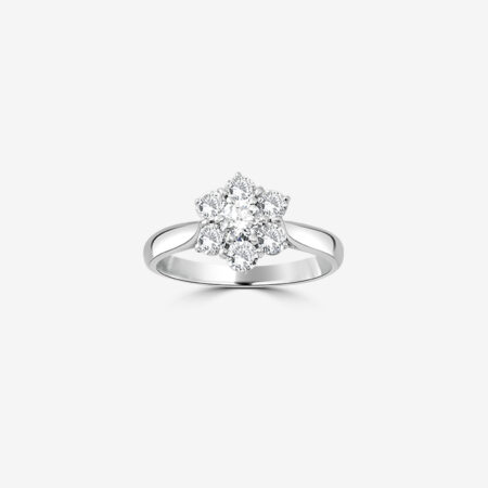 Bague classique marguerite