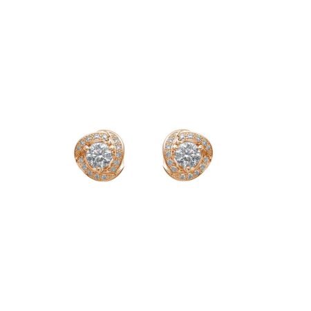 Puces d'oreilles Dalya rondes