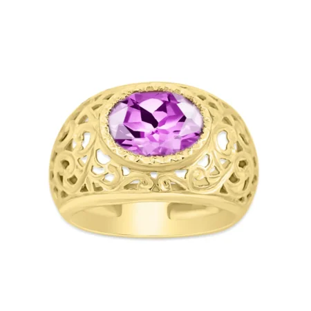 Bague Beldi Contemporain dôme ovale