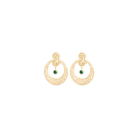 Boucles d'oreilles Croissant de Lune PM