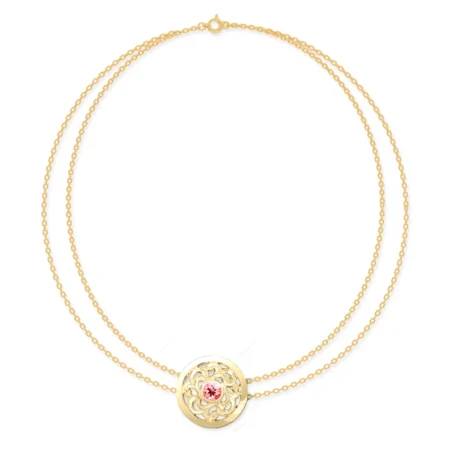 Bracelet Beldi Contemporain Topaze Rose