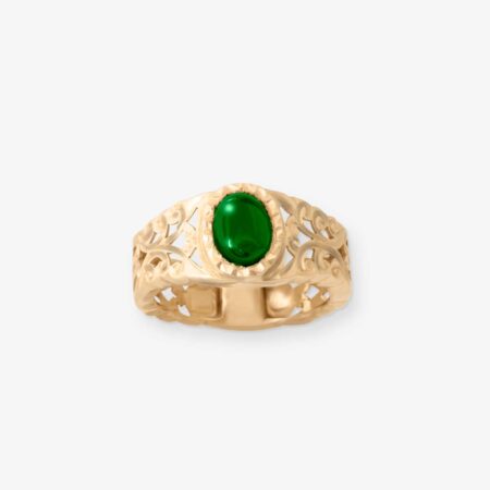 Bague beldi traditionnel cabochon