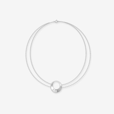 Bracelet eternel solo or blanc