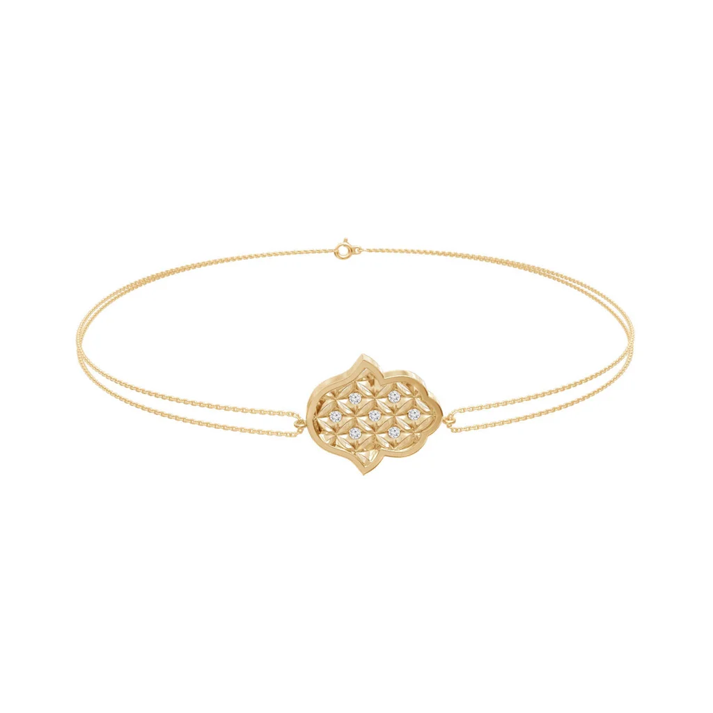 Bracelet chaine khmissa ikra