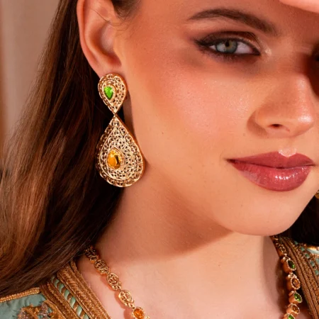 Boucles d'oreille Beldi contemporain