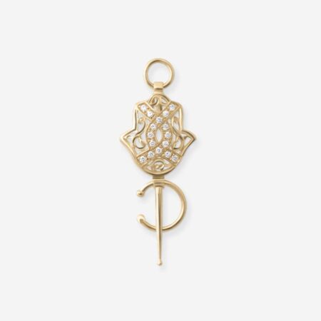 Broche Fibule Khmissa Beldi Contemporain