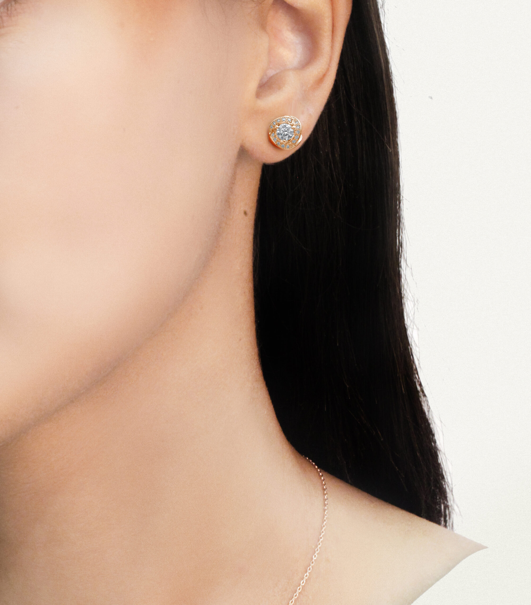 Puces d'oreilles Dalya rondes – Image 2