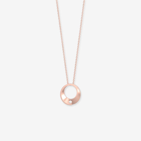 Pendentif eternel solo or rose