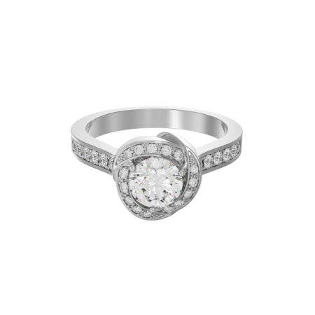 Solitaire Dalya rond GM