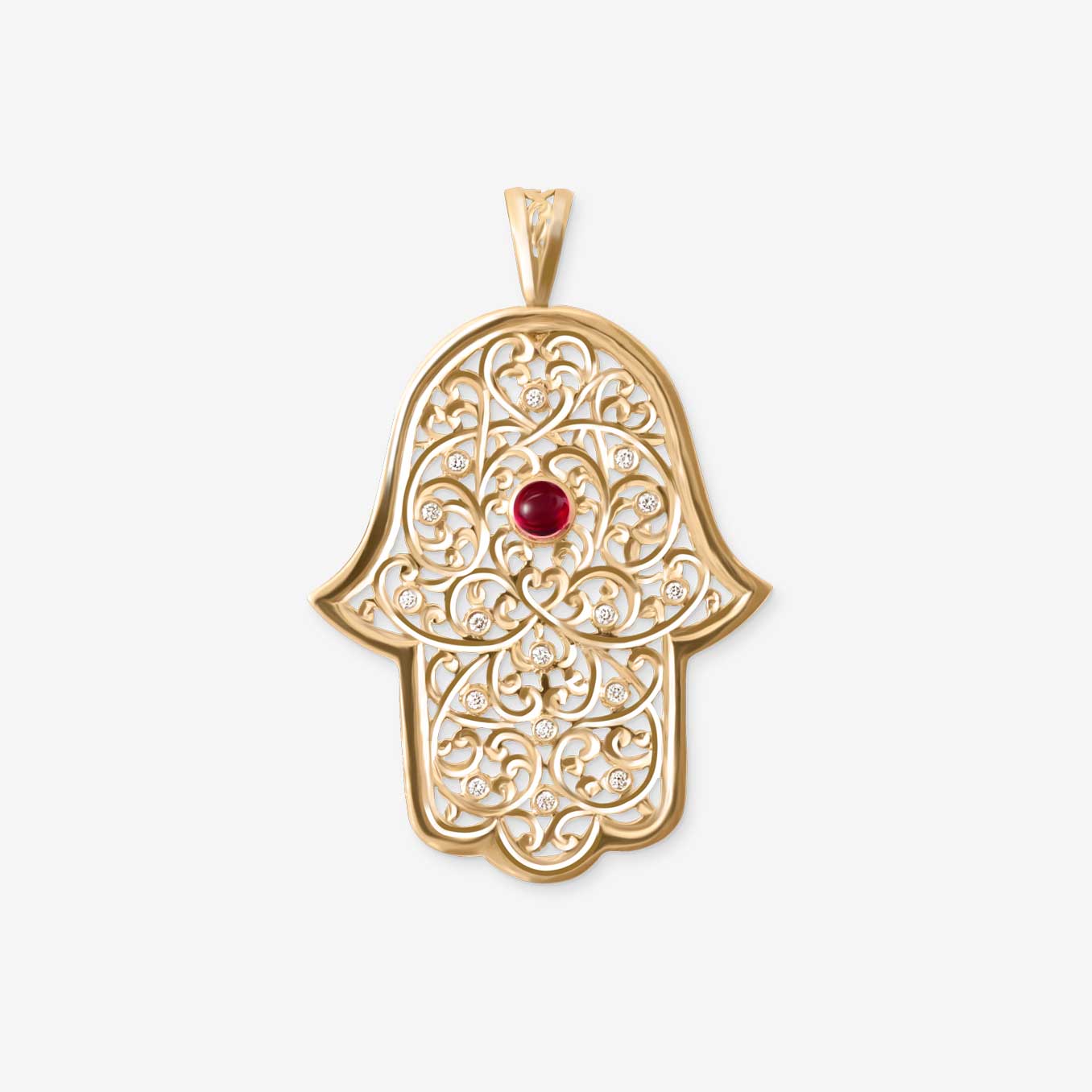 Pendentif Khmissa classique GM